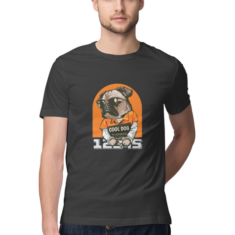 Unisex Cool Dog Graphic Printed T-Shirt