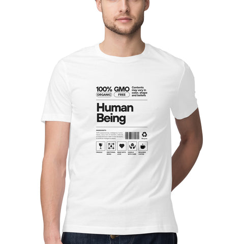 Unisex Human Being Graphic Printed T-Shirt