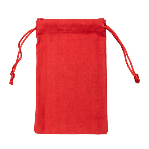 COTTON POUCH - RED