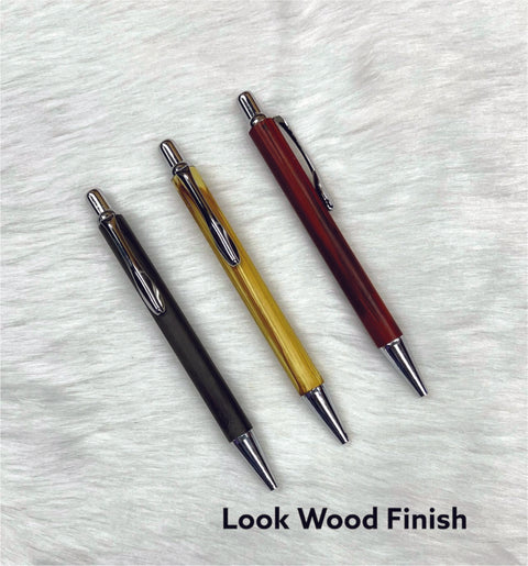 Personalised Look Wood Finish Pen