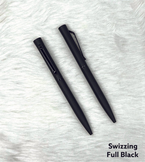 Personalised Swizzing Full Black Pen