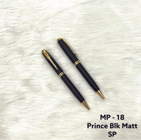 Personalised Prince Blk Matt SP Pen