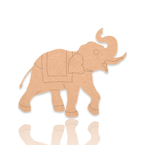 TCF INDIA - Elephant Pre Marked Cutout